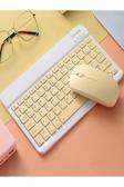 Deanb Bkb011 Mini 24X15Cm Kablosuz Bluetooth Klavye & Mouse Seti - Universal Uyumlu, Taşınabilir Ve Şarjlı