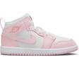 Nike Air Jordan 1 Mid PS Leather Unisex Sneaker Hakiki Deri Günlük Spor Ayakkabı Beyaz Pembe