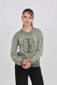 Toontoy Kız Çocuk 85 Baskılı Sweatshirt