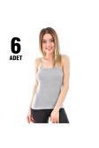 Tutku Ip Askılı Atlet 6Lı