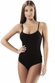 Seher Kadın Siyah 6'Lı Paket %100 Pamuk Siyah Ip Askılı Kancalı Body Zıbın