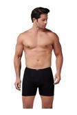 Gümüş 6 Adet Gümüş Erkek Bambu İnce Bel Elastan Boxer 8007