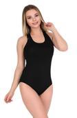 Kadın Rambo Çıtçıtlı Body 6 lı Atlet Berrak-8011