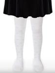 Civil Girls Simli Kalp 3-11 Yaş Kız Külotlu Çorap - Beyaz7-8 Yaş