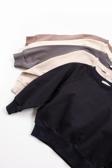 Basic Sweatshirt - Ekru & Siyah