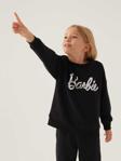 Roly Poly Barbıe Kız Garson 9-14 Yaş Sweatshirt - Siyah9-10 Yaş