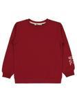 Civil Girls Basic 6-9 Yaş Sweatshirt - Bordo6-7 Yaş