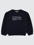 Civil Girls Freedom Blou Baskılı 6-9 Yaş Sweatshirt - Lacivert9-10 Yaş