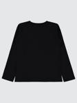 Civil Girls Happıness Baskılı 10-13 Yaş Sweatshirt - Siyah11-12 Yaş