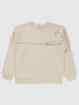 Civil Girls Kalp Baskılı 10-13 Yaş Sweatshirt - Gri11-12 Yaş