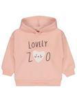 Civil Girls Lovely Baskılı 2-5 Yaş Sweatshirt - Pudra4-5 Yaş