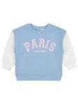 Civil Girls Paris Baskılı 2-5 Yaş Sweatshirt - Mavi3-4 Yaş