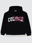 Civil Girls College Baskılı 10-13 Yaş Sweatshirt - Siyah11-12 Yaş