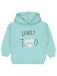 Civil Girls Lovely Baskılı 2-5 Yaş Sweatshirt - Yeşil5-6 Yaş