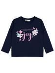 Civil Girls Çiçek Baskılı 2-5 Yaş Sweatshirt - Lacivert5-6 Yaş
