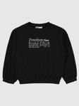 Civil Girls Freedom Blou Baskılı 6-9 Yaş Sweatshirt - Siyah8-9 Yaş