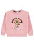 Civil Girls Never Stop Baskılı 2-5 Yaş Sweatshirt - Pembe2-3 Yaş