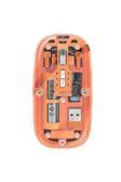 Coverzone Şeffaf Kablosuz Mouse Usb Reciever Ile Bağlan Modern Tasarım M233