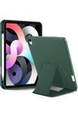 Coverzone Galaxy Tab S9 Fe+ Plus İle Uyumlu Kılıf Lüks Kadife İç Kaplamalı Suni Deri, Mıknatıslı V- Stand