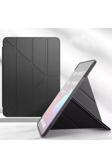 Coverzone Galaxy X910 İle Uyumlu Tab S9 Ultra 14.6' Kalem Bölmeli Standlı Uyku Modlu Attravtive Smart Cover