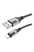 Borofone İphone Ile Uyumlu 2.4A Şarj Ve Data Kablo Usb To Lightning - 1 Metre - Bx101