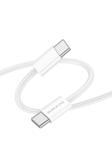 Borofone İphone İle Uyumlu 60W Şarj Ve Data Kablo Type-C To Type-C - 1 Metre - Bx103