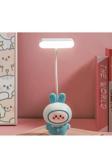 Coverzone Sevimli Figürlü Kalemtıraş Özellikli Şarjlı Masa Ve Gece Lambası Dekoratif Hediyelik Çocuk Odası