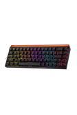 Coverzone Kontur Desenli Ambiyans Aydınlatmalı Red Switch Mekanik Klavye Ajazz Nacodex Nk-68