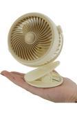Coverzone Taşınabilir Mini Usb Şarjlı Fan Kıskaçlı 3 Kademeli  Şarjlı Mini Vantilatör Soğutucu 14Cm Ys2285