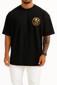 Oversize Mnakoyder - Son Sözü Güverteciler Söyler Cep Tasarımlı Unisex T-Shirt