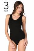 Kadın 6'lü Paket Geniş Askılı Likralı Kancalı Çıtçıtlı Body Zıbın