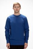 Corner Baskılı Parlament Mavisi Crewneck Erkek Sweatshirt