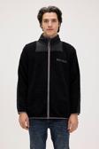 Galvin Siyah Erkek Full-Zip Polar Sweatshirt