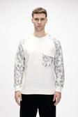 Deep Marshmallow Crewneck Erkek Baskılı Sweatshirt