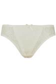 Kadın Dantel Detaylı Özel Doku Bikini Külot Viskon Rahat