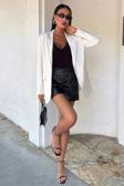 Hardy Taş Detay Blazer Ceket -EKRU