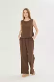 Sıfır Kol Müslin Bluz