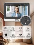 Ezviz CS-DP2 4,3 " 2mp Wi-Fi Akıllı Kapı Görüntüleyicisi 166° Geniş açılı Kapı Dürbünü