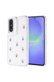 Coverzone Samsung Galaxy A56 Uyumlu Kılıf Airbag Köşeli Şeffaf Baskılı Z-Kutup