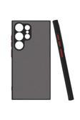 Coverzone Galaxy S24 Ultra Uyumlu Kılıf Hux Kapak Şık Ve Dekoratif Model Yükseltilmiş Kenarlar