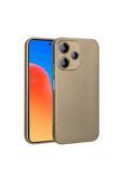 Coverzone Xiaomi Redmi 12 5G Uyumlu Kılıf Z- Premier Silikon Soft Pürüzsüz Yüzey Kapak Gold