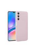 Coverzone Galaxy A05S Uyumlu Kılıf Z- Premier Silikon Soft Pürüzsüz Yüzey Kapak Rosegold