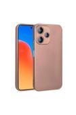 Coverzone Xiaomi Redmi 12 5G Uyumlu Kılıf Z- Premier Silikon Soft Pürüzsüz Yüzey Kapak Rosegold