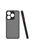 Coverzone Tecno Spark 10C Uyumlu Kılıf Hux Kapak Şık Ve Dekoratif Model Yükseltilmiş Kenarlar