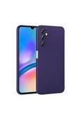 Coverzone Galaxy A05S Uyumlu Kılıf Z- Premier Silikon Soft Pürüzsüz Yüzey Kapak Lacivert