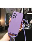 Coverzone Xiaomi Redmi Note 11 Pro Plus 5G Uyumlu İpli Boyun Askılı Kılıf Kadife Yüzeyli Epiphany Kılıf