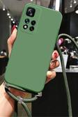 Coverzone Xiaomi Redmi A5 4G Uyumlu İpli Boyun Askılı Silikon Kılıf Boyun Çapraz Asılabilen İpli Kılıf