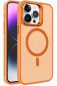 Coverzone İphone 14 Pro Max Uyumlu Kamera Lens Aparatlı Stand Olabilen Magsafe Uyumlu