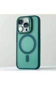 Coverzone İphone 16 Uyumlu Kamera Lens Aparatlı Stand Olabilen Magsafe Uyumlu  Magnetic
