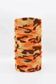 Külah Kamuflaj Orange Unisex Boyunluk Bandana
